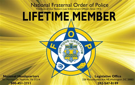 Mar 26, 2007 · Associate FOP memberships are available in some lodges, but they are not a "get out of jail free card". I do not know of many officers who have written other officers or who have been written themselves. It does happen on occasion, but usually when someone doesn't understand courtesy goes both ways. 
